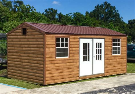 prefabricated metal sheds